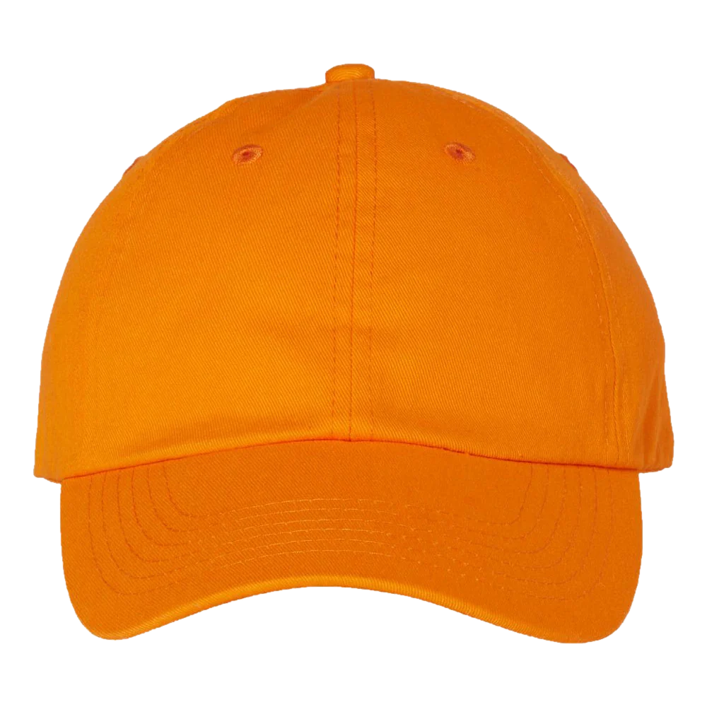 LEGS UNDER PROTEST, embroidered safety orange cap