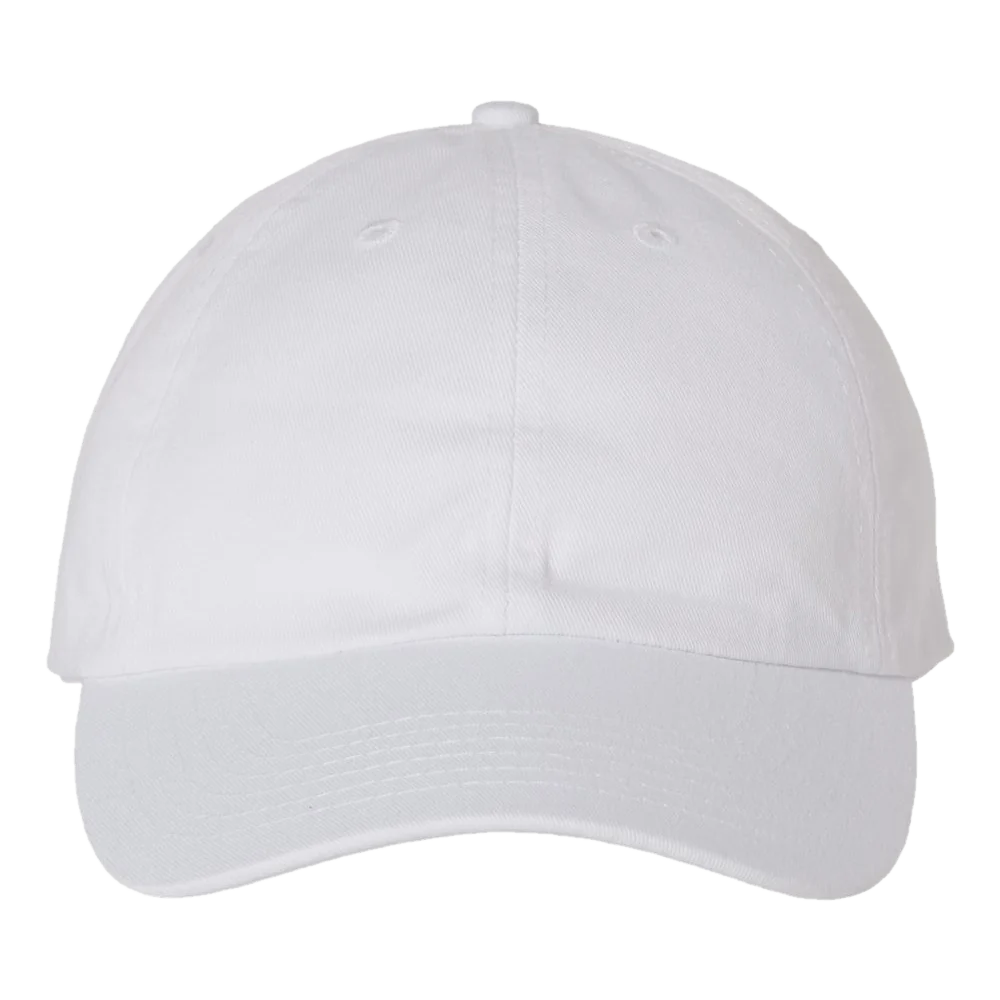 THIS WAS MY IDEA, embroidered white cap